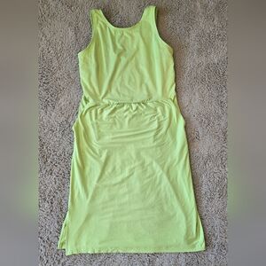 Columbia Green Sleeveless Cut Out Dress
